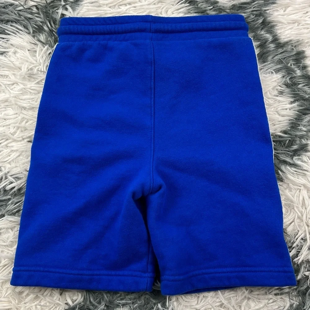 365 Kids Boys Blue Sweat Shorts Size 6 “Never Give Up”